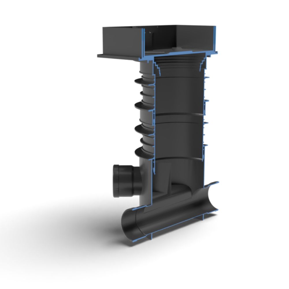 FloPlast Inspection Chamber Set Block Paving - 300mm Diameter