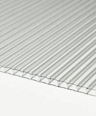 Polycarbonate Sheet Twinwall - 10mm x 800mm x 2mtr Clear