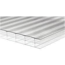 Polycarbonate Sheet Triplewall - 16mm x 600mm x 2mtr Clear