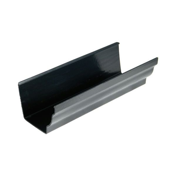 FloPlast Ogee Gutter - 110mm x 80mm x 4mtr Cast Iron Effect