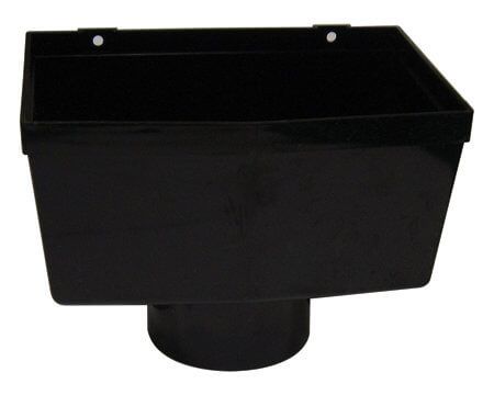 FloPlast Industrial/ Xtraflo Gutter Hopper - 110mm Black