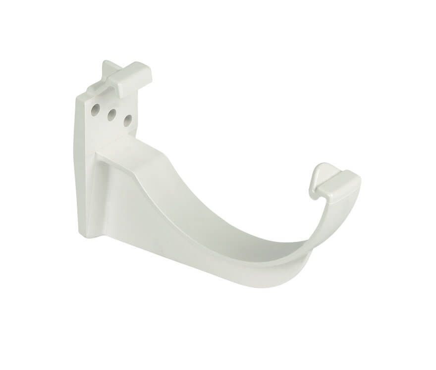 FloPlast Mini Gutter Fascia Bracket - 76mm White