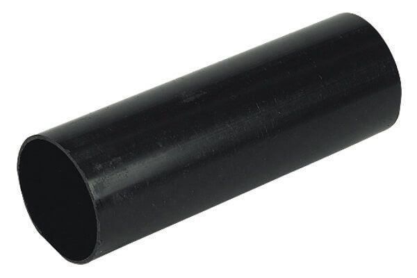 Round Downpipe - 68mm x 2.5mtr Black