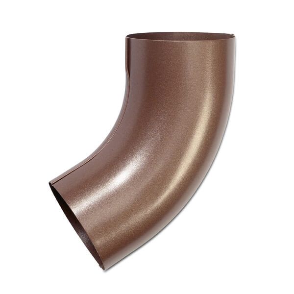Steel Downpipe Bend - 60 Degree x 87mm Copper Effect