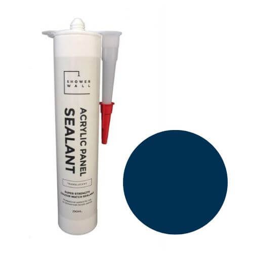 Acrylic Shower Wall Panel Sealant - Prussion Blue