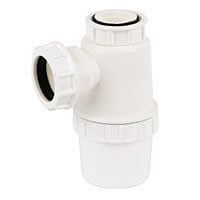 FloPlast Bottle Trap - 32mm White