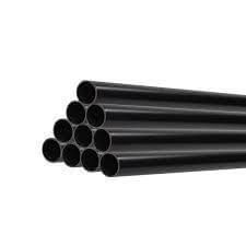FloPlast Push Fit Waste Pipe - 32mm x 3mtr Black - Pack of 10