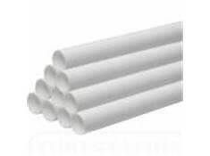 FloPlast Push Fit Waste Pipe - 32mm x 3mtr White - Pack of 10