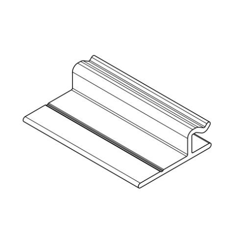 Aluminium Cladding Mill Finish Clip - Pack of 100 Queensland Walnut