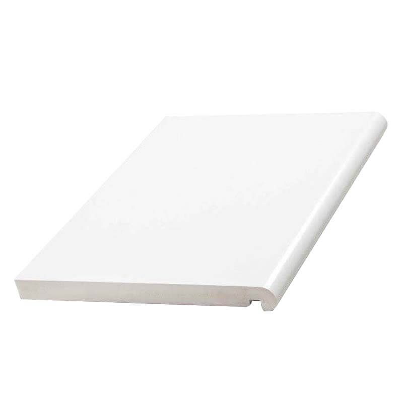 Bullnose Fascia - 200mm x 22mm x 5mtr White