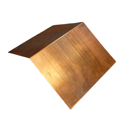 Copper V Roof Ridge - 115mm Side x 2.4mtr