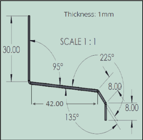 Fibre Cement Cladding Aluminium Drip Profile - 3mtr Anthracite Grey