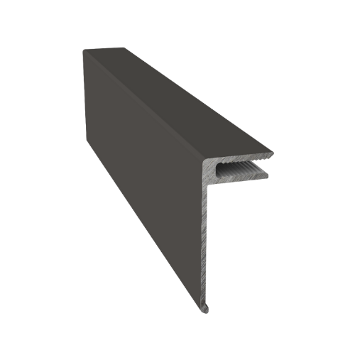 Naturale Cladding Aluminium Ventillator Cover Trim - 3mtr For Aged Padauk - Pack of 2