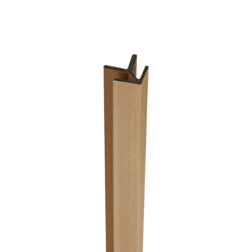 Composite Panel Cladding External Corner Trim - 3.6mtr Natural Oak