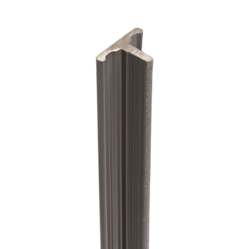 Composite Slatted Cladding Joint Trim - 3.6mtr Argent