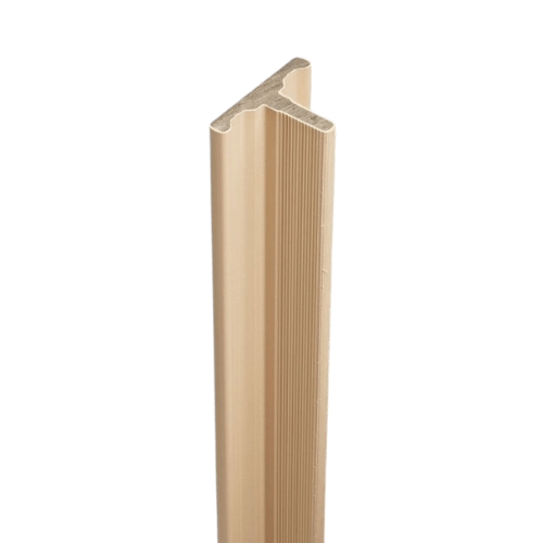 Composite Slatted Cladding Joint Trim - 3.6mtr Light Oak