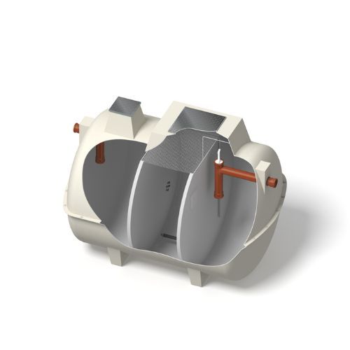 Marsh ENSIGN ULTRA 12 Person Sewage Treatment Plant Standard - Gravity Outlet