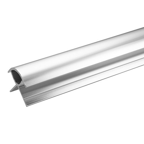 Laminate Shower Wall Angle External - 2450mm Bright Silver