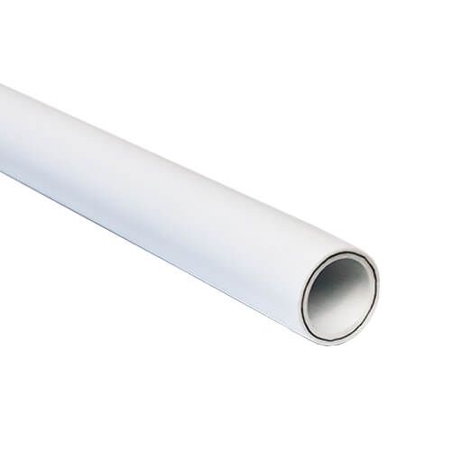 FloPlast Flofit+ Push Fit Easy-Lay Pipe - 22mm x 3mtr