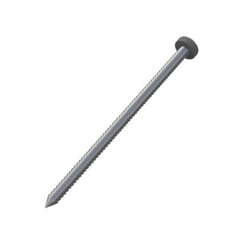 Plastic Headed Pins - 30mm Dark Grey - Box of 200