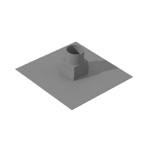 GRP Roofing Collar Rainwater Outlet - 68mm