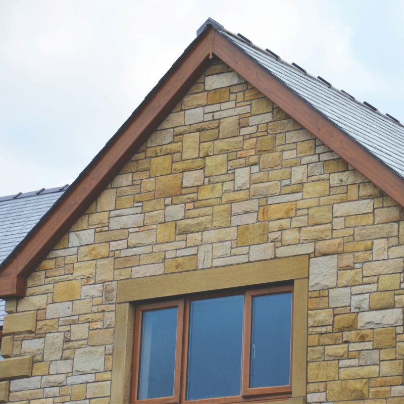 175mm Golden Oak Fascia Board - 18mm x 5mtr