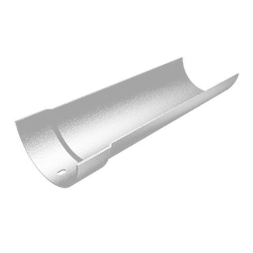 Cast Aluminium Half Round Gutter - 125mm x 1.8mtr PPC