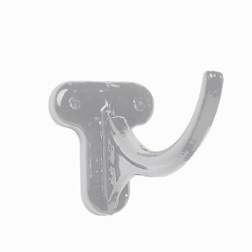 Cast Iron Beaded Half Round Gutter Fascia Bracket - 150mm Primed