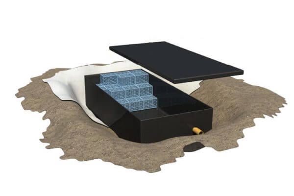 Impermeable Liner for Attenuation - Landflex AS Shoebox - Heavy Double 10 Cubic Metre