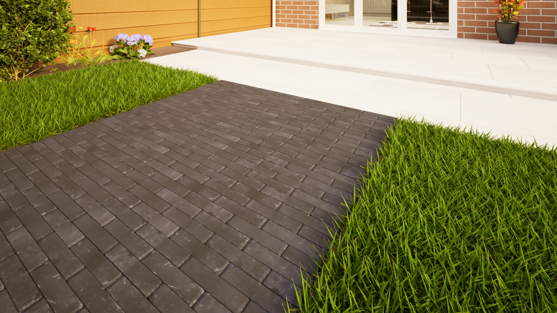 Clay Paving - 204mm x 50mm x 60mm Lugano