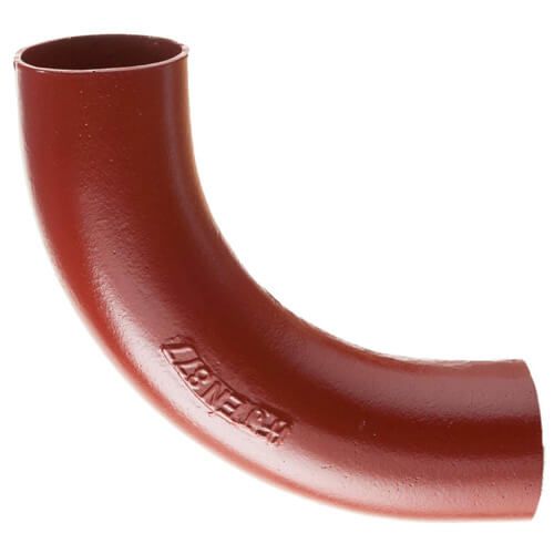 Cast Iron Halifax Soil Long Radius Bend - 88 Degree x 150mm