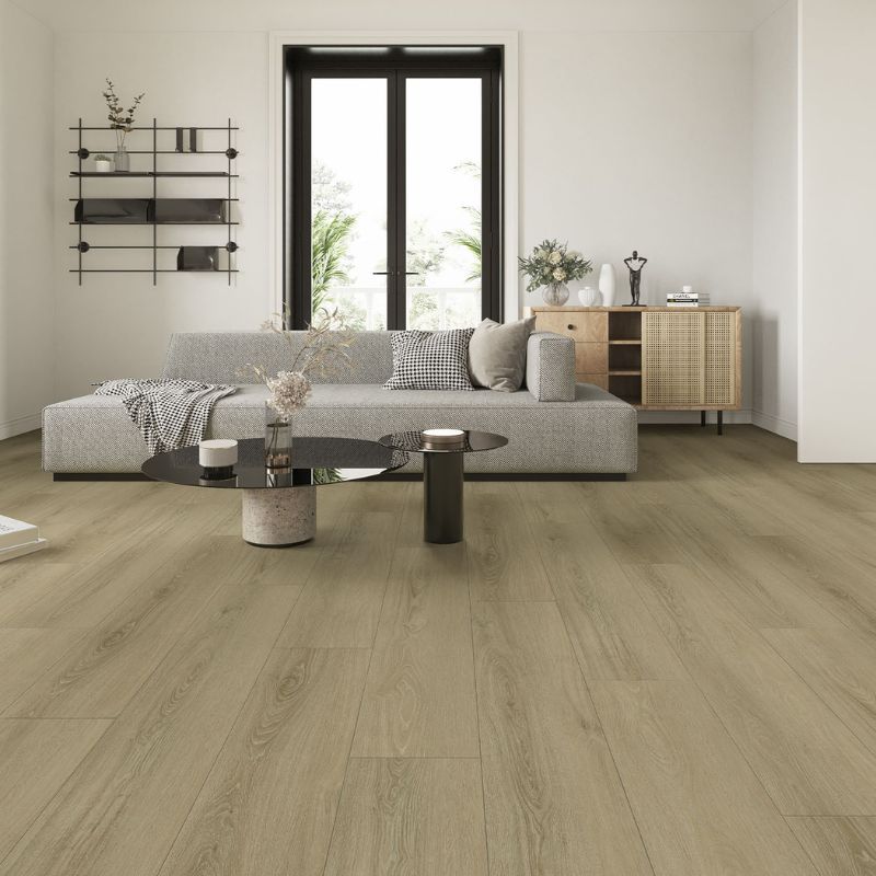 Guardian Click Vinyl Flooring Planks - 1220mm x 229mm Portland Beech - Pack of 8
