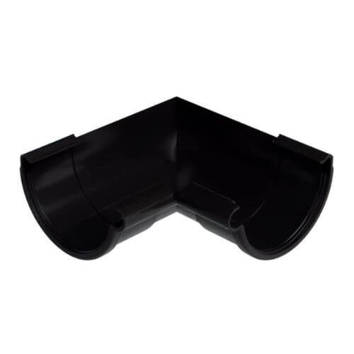Galeco Industrial Gutter Internal Angle - 90 Degree x 150mm Black