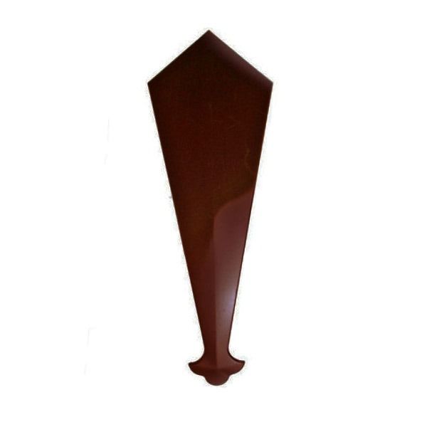 Fascia Bargeboard Finial - 340mm Rosewood