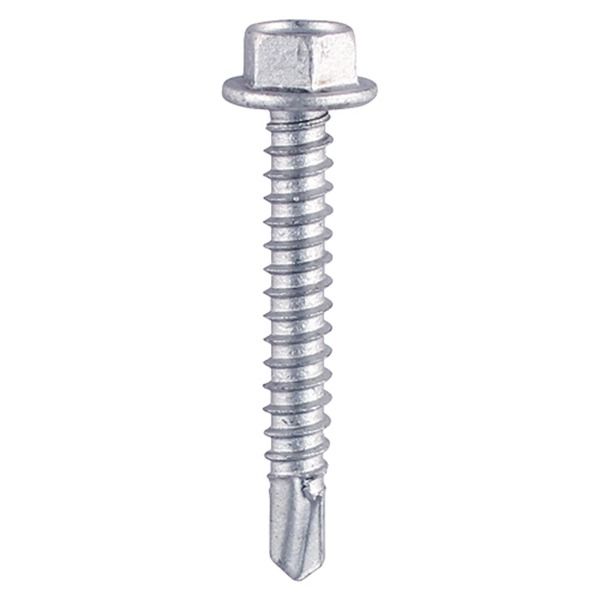 12G (5.5mm) x 32mm - Self Drilling Screw Hexagon Light Section - Bag of 160