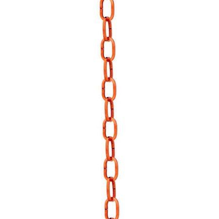 Copper Solid Square Link Rain Chain - For 2.5mtr Drop - Pack of 10