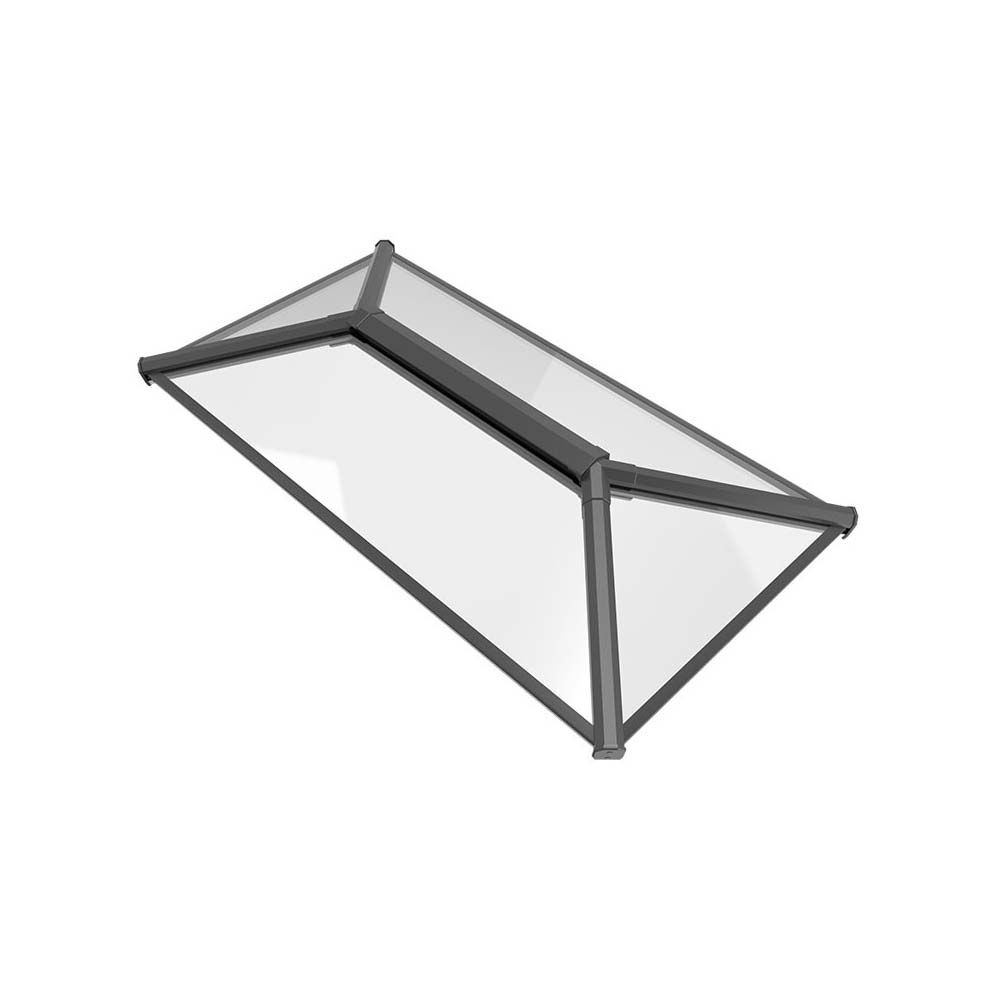 Stratus Roof Lantern - 1mtr x 2mtr - Contemporary - Anthracite Grey