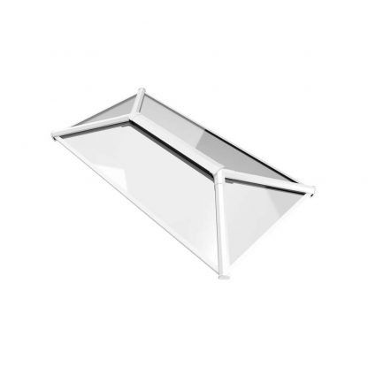 Stratus Roof Lantern - 1mtr x 2mtr - Contemporary - White