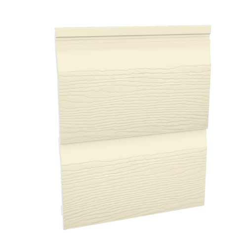 Embossed Double Shiplap Cladding - 333mm x 5mtr Pale Gold - Pack 2