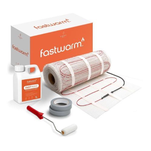 Fastwarm 200W Electric Underfloor Heating Mat - 1m2 - No Thermostat