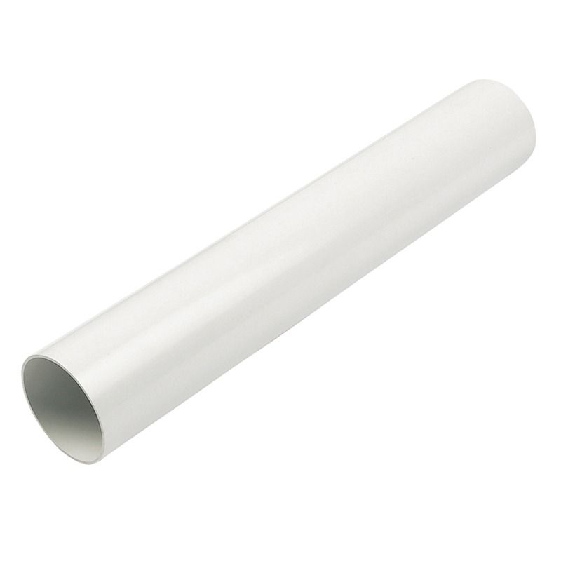FloPlast Solvent Weld Waste Pipe - 40mm x 3mtr White