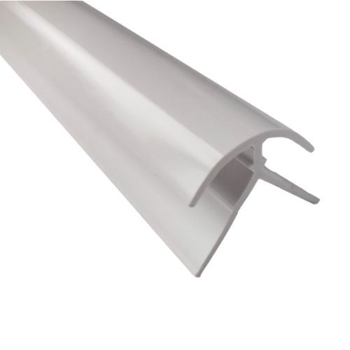 Compact Composite Wall Panel External Corner - 2440mm White Tile