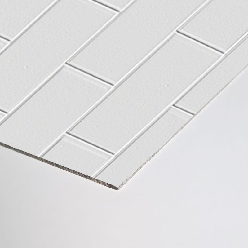 Compact Composite Vertical Wall Panel - 2440mm x 1220mm x 3mm - White