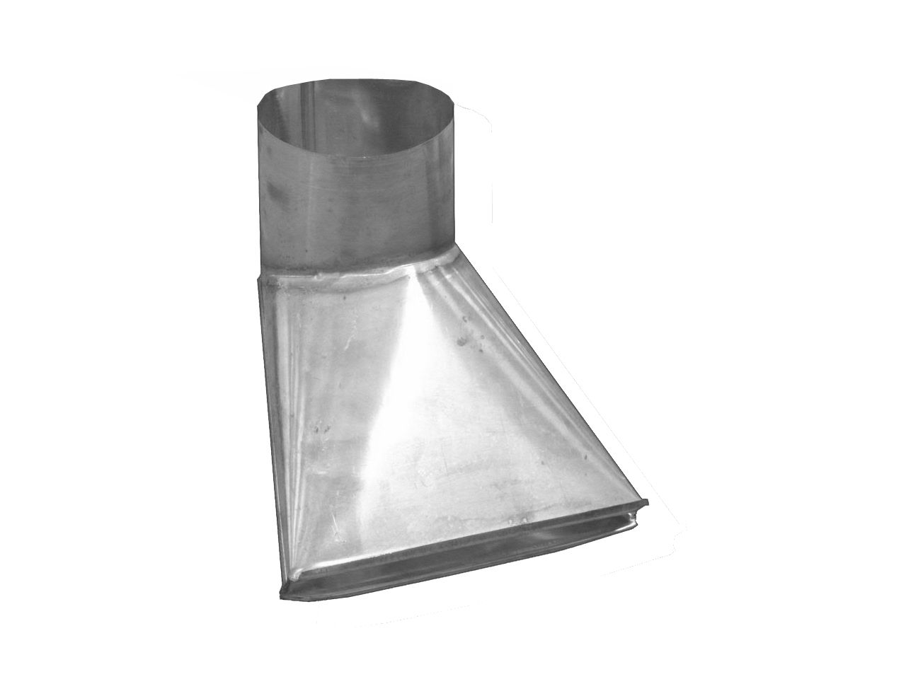 Zinc Round Downpipe Water Dispenser - 80mm