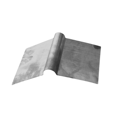 Zinc Roll Top Roof Ridge - 105mm Side x 2.4mtr