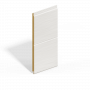 Double Tongue & Groove MDF Cladding - 294mm x 4.88mtr White