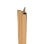 Composite Slatted Cladding Corner Trim - 3.6mtr Natural Oak