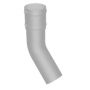 Cast Aluminium Round Downpipe Bend - 112.5 Degree x 76mm PPC