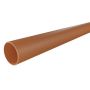FloPlast Drainage Pipe Plain Ended - 110mm x 3mtr - Pack of 2