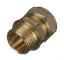 Compression Male Iron Adaptor - 22mm x 1